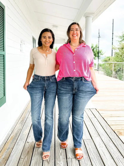 Jennie | Bootcut Jeans with Tummy Control
