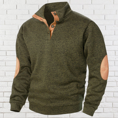 Harry - Pullover with Stand-Up Collar