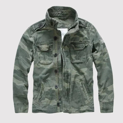 Sullivan Retro Denim Jacket – Casual Men's Denim Jacket in Vintage Style