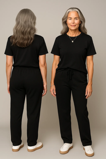 Kari | Short Sleeve & Trouser Two-Piece Set