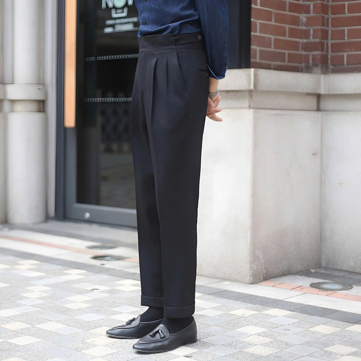Elegant Cord Trousers