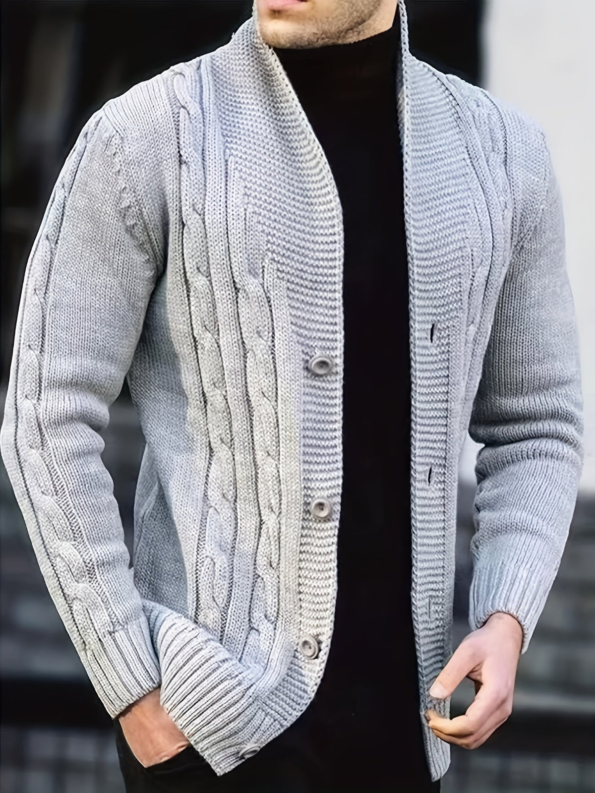 Léonard | Knitted Knopf Cardigan