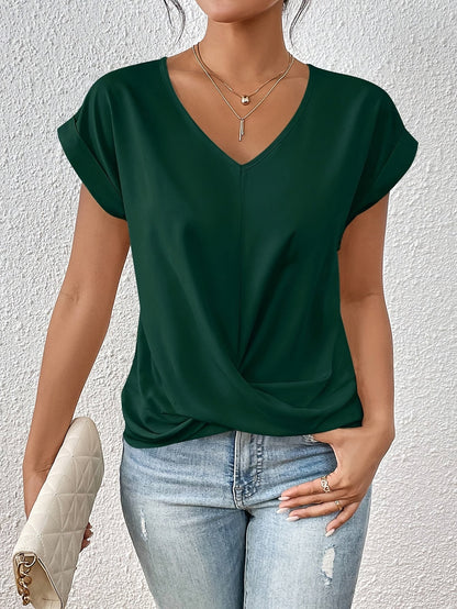 Eloise | Women's T-Shirt with Heart Neckline