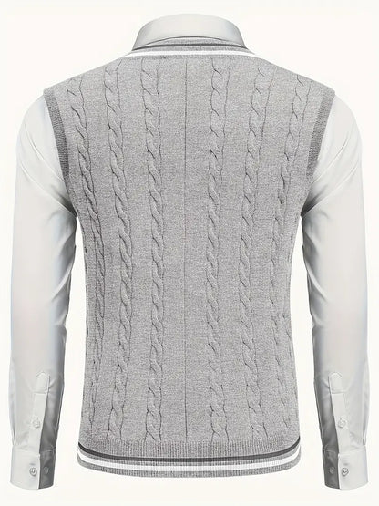 Duane | Sleeveless Knitted Sweater