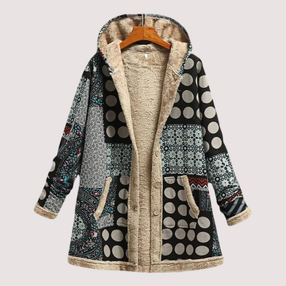 Kamelia | Warm Fleece-Lined Winter Jacket – Comfortable & Weatherproof