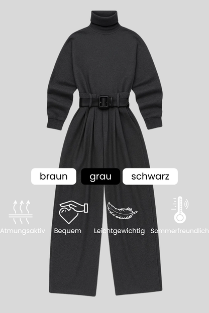 Melian | Jumpsuit with Roll Neck