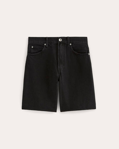 OG Baggy Jean Short Trousers | Black Prane