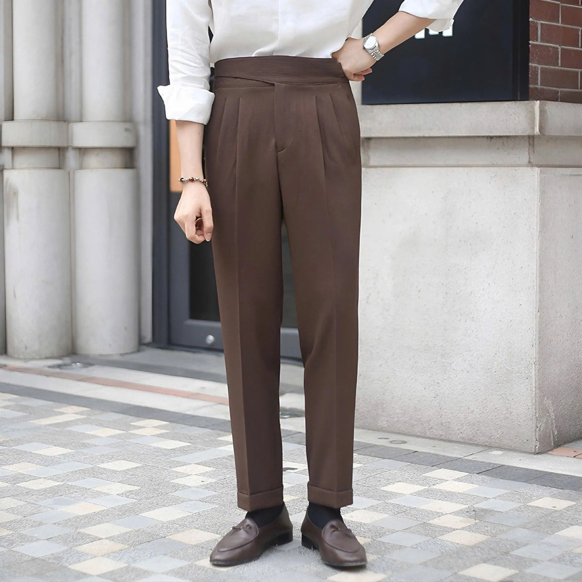 Elegant Cord Trousers