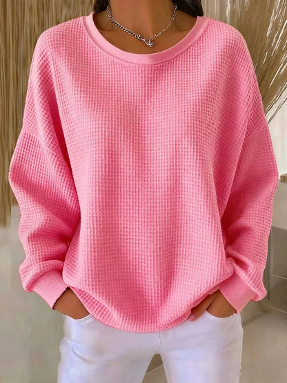 Elora | Textured Sweatshirt