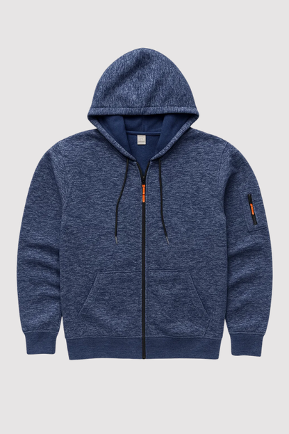 Kolton – Hoodie with Half Zip