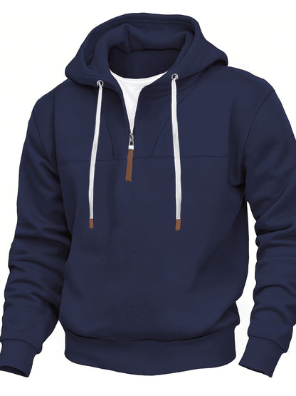 Kolton – Hoodie with Half Zip