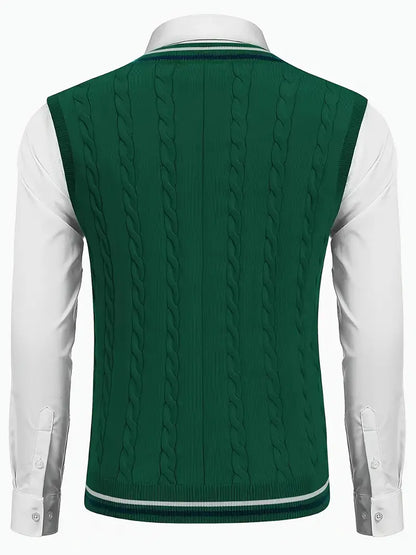Duane | Sleeveless Knitted Sweater