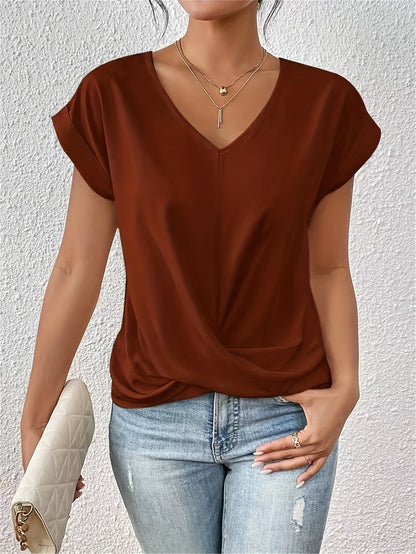 Eloise | Women's T-Shirt with Heart Neckline