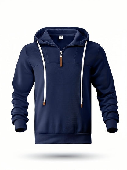 Kolton – Hoodie with Half Zip