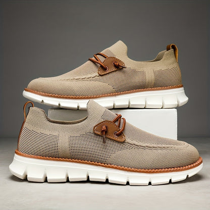 Adam Men's Sneakers – Lightweight, Non-Slip, Comfortable Slip-On Sports Shoes