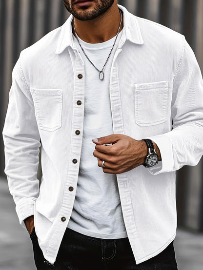 Johan | Men's Cord Shirt Jacket