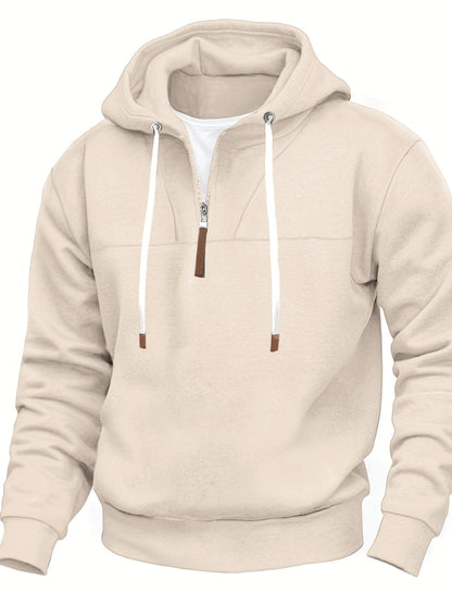 Kolton – Hoodie with Half Zip