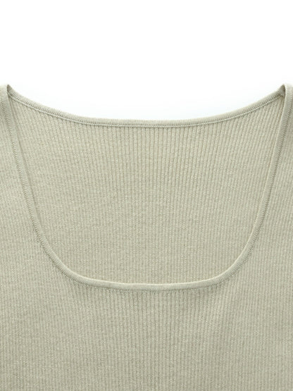 Women's Square Neck Strappy Top