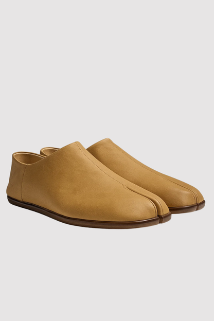 Leather Tabi Slipper