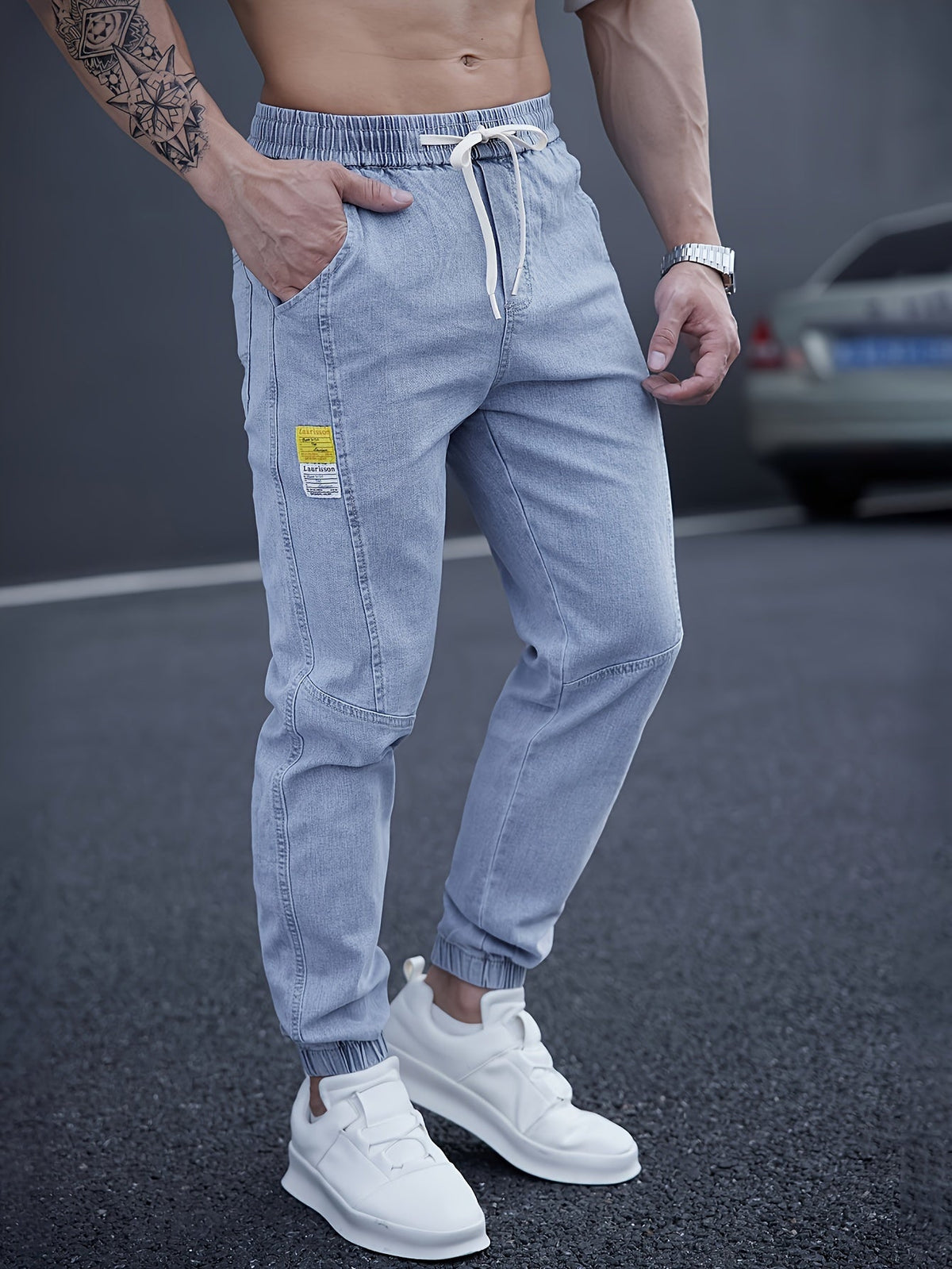 Trent Cargo Trousers with Side Pockets