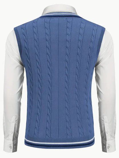 Duane | Sleeveless Knitted Sweater