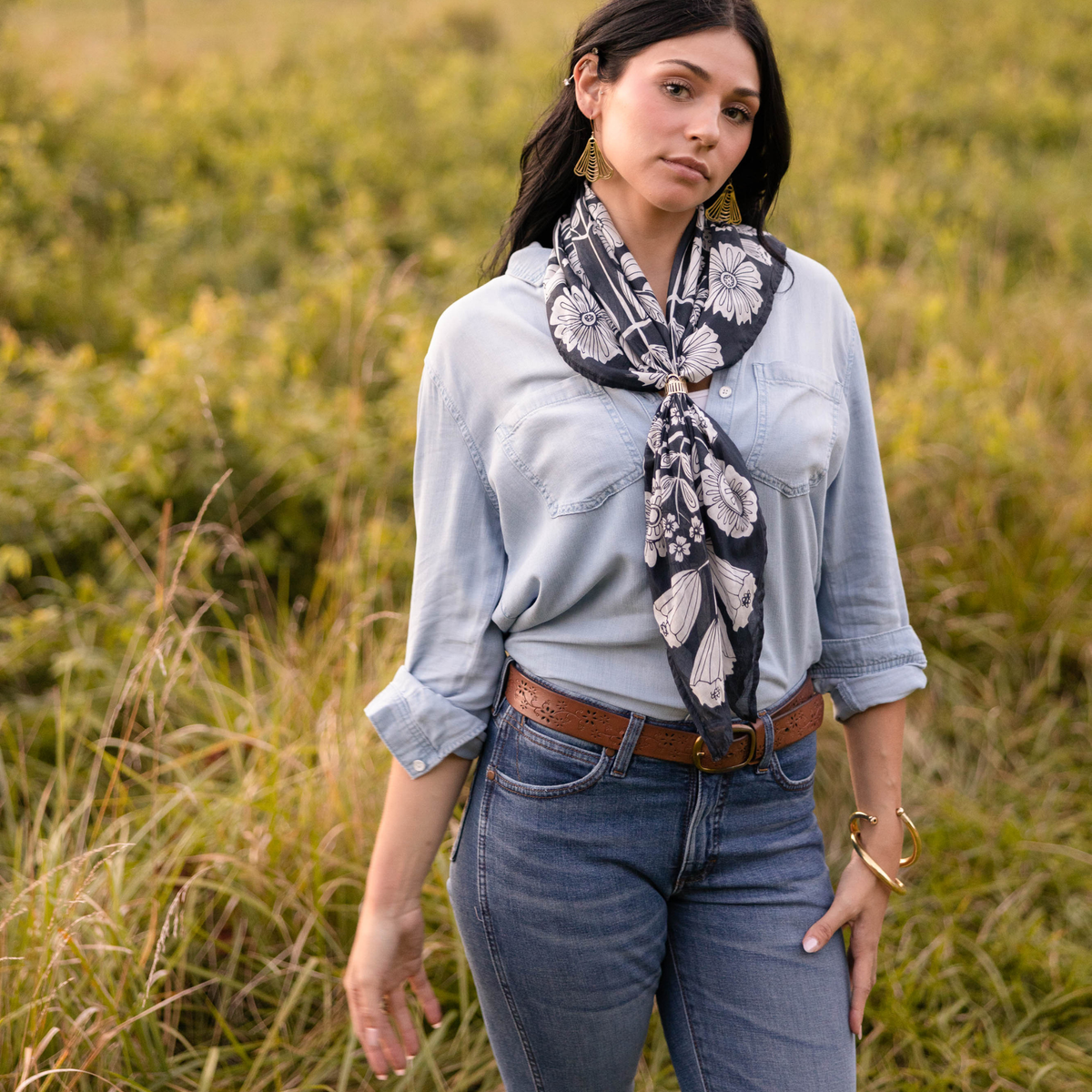 Chustki Bandanas - 34" Wild Chustki Fiona