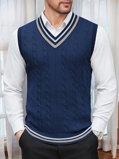 Duane | Sleeveless Knitted Sweater