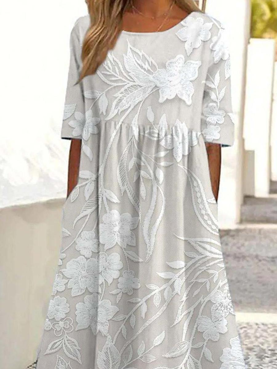 Timeless Round Neck Dress