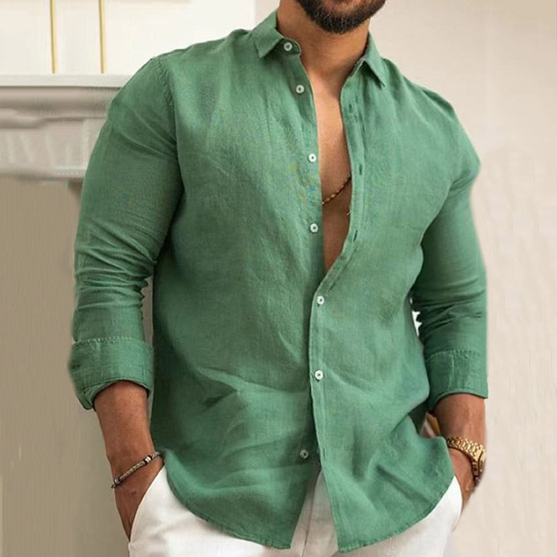 Dorian | Cotton and Linen Shirt