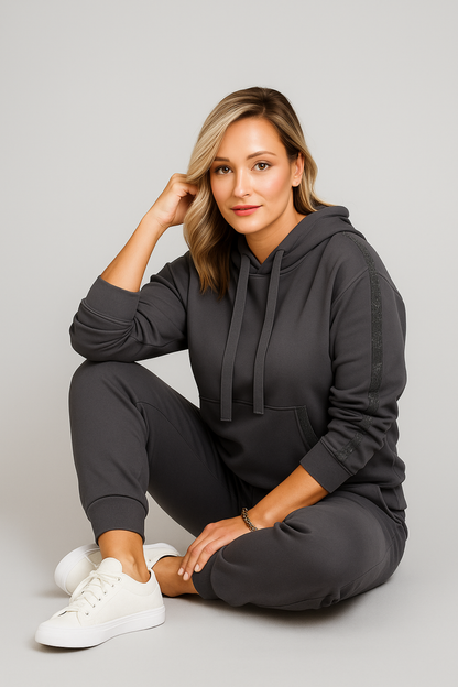 Haydi | Hoodie with Drawstring & Trousers