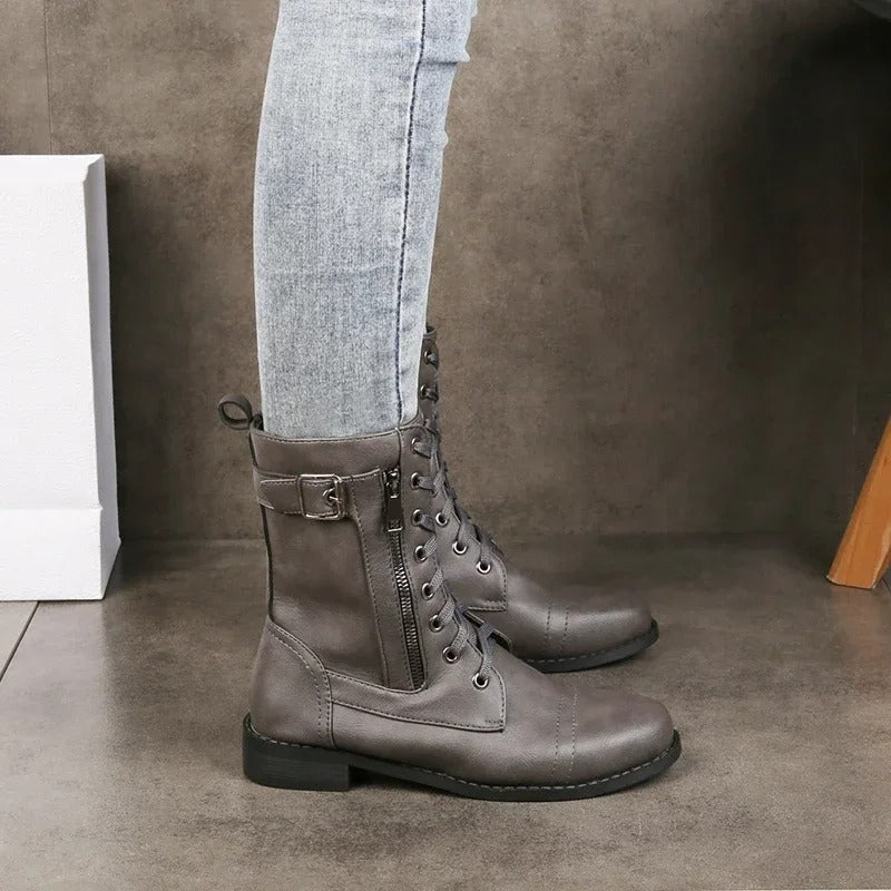 Eugenie | Orthopaedic Leather Ankle Boots