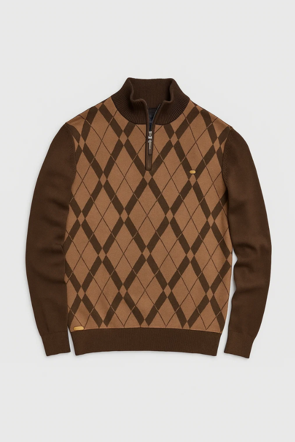 Cameron | Men's Half-Zip Jumper
