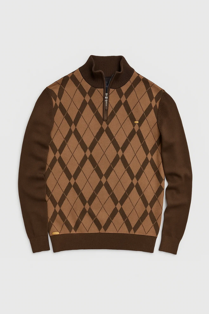 Cameron | Men's Half-Zip Jumper