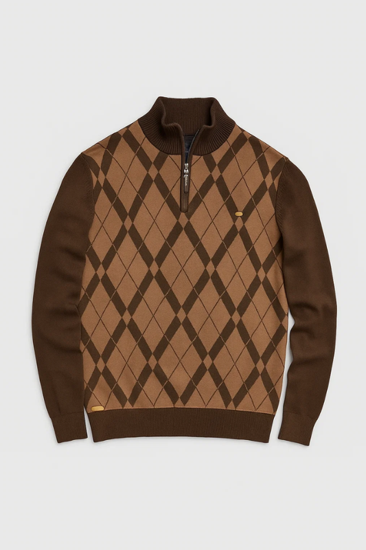 Cameron | Men's Half-Zip Jumper