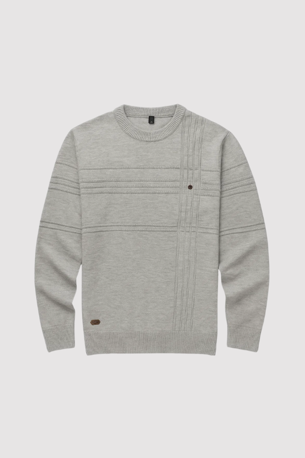 Cameron | Stylish Men's Sweater with Check Design