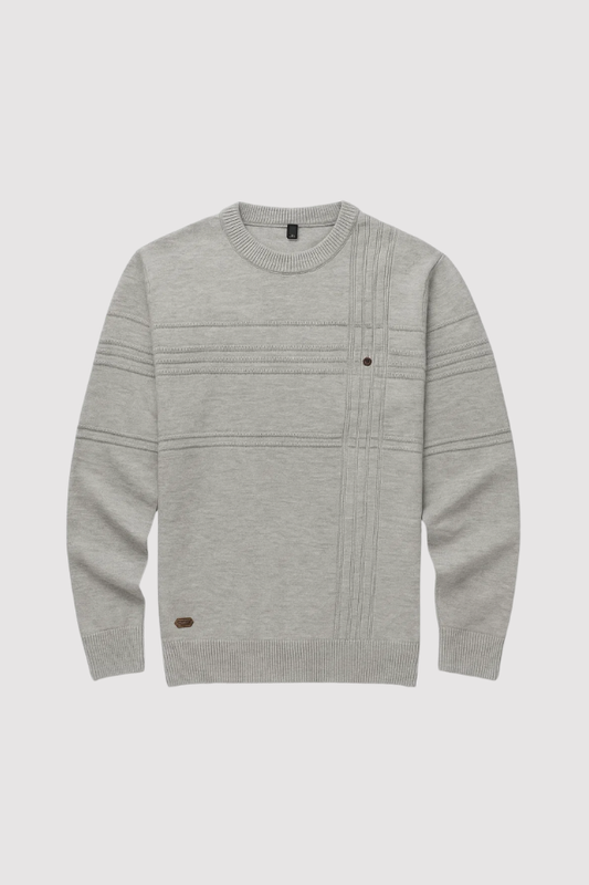 Cameron | Stylish Men's Sweater with Check Design