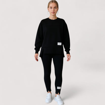 Ladies' Set – Sweater & Leggings, Comfortable & Casual SEO Title (English):