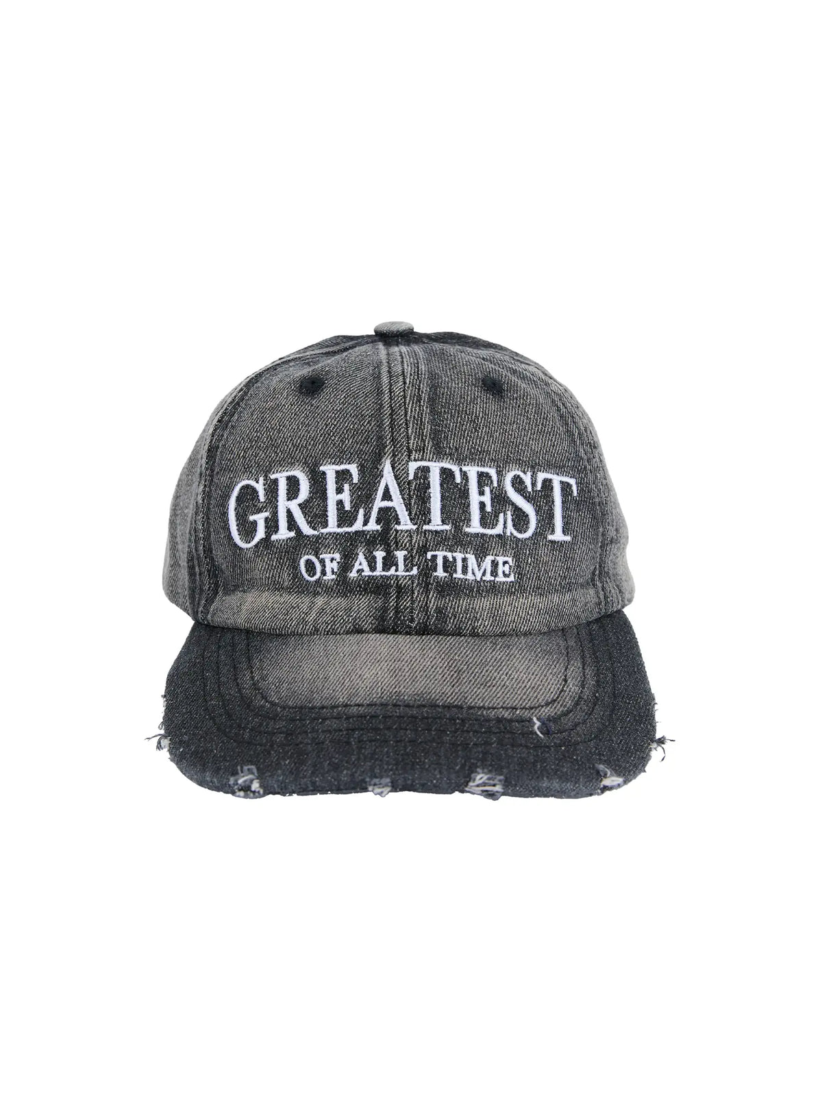 Men's Distressed Denim Baseball Cap IL529