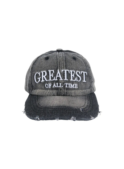 Men's Distressed Denim Baseball Cap IL529