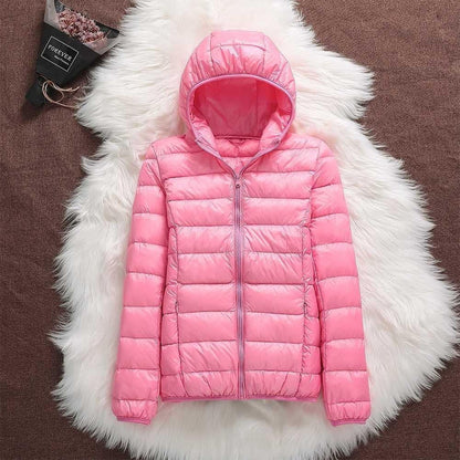 Nord | Premium Jacket with White Feathers
