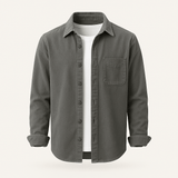 Hamdun – Corduroy Shirt with Buttons