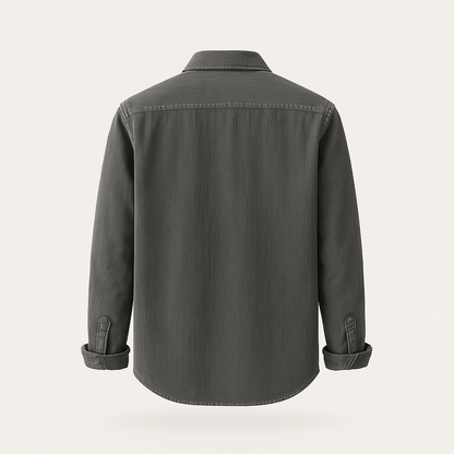 Hamdun – Corduroy Shirt with Buttons