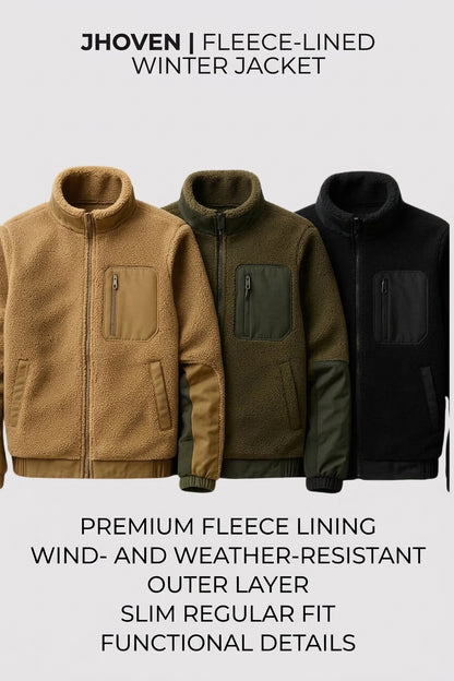 Jhoven | Fleece-Lined Winter Jacket