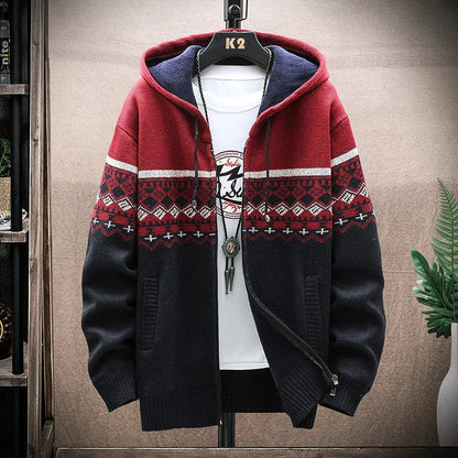 Maxx | Winter Checked Hoodie Pullover