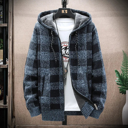 Maxx | Winter Checked Hoodie Pullover