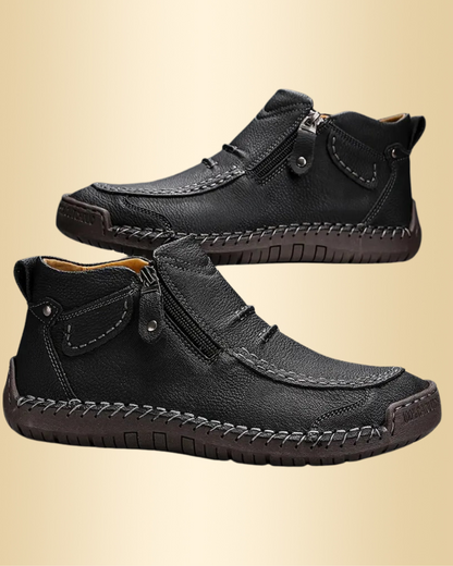 Men's Orthopaedic Leather Shoes – Stable, Comfortable & Everyday Wearable