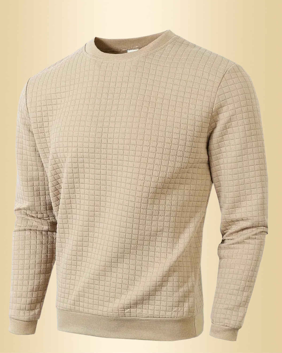 Andreas Herren Pullover – Boho Check, Langarm, Gemütlich