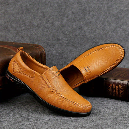 Elegant Leather Slippers