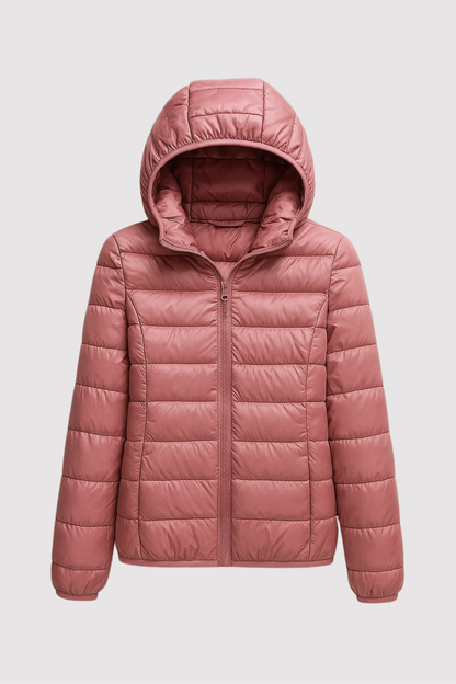 Nord | Premium Jacket with White Feathers