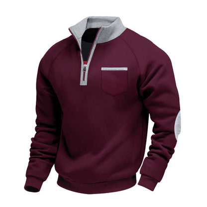 Lovas | Men's Jumper with Half Zip